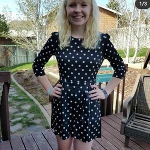Polka dot romper